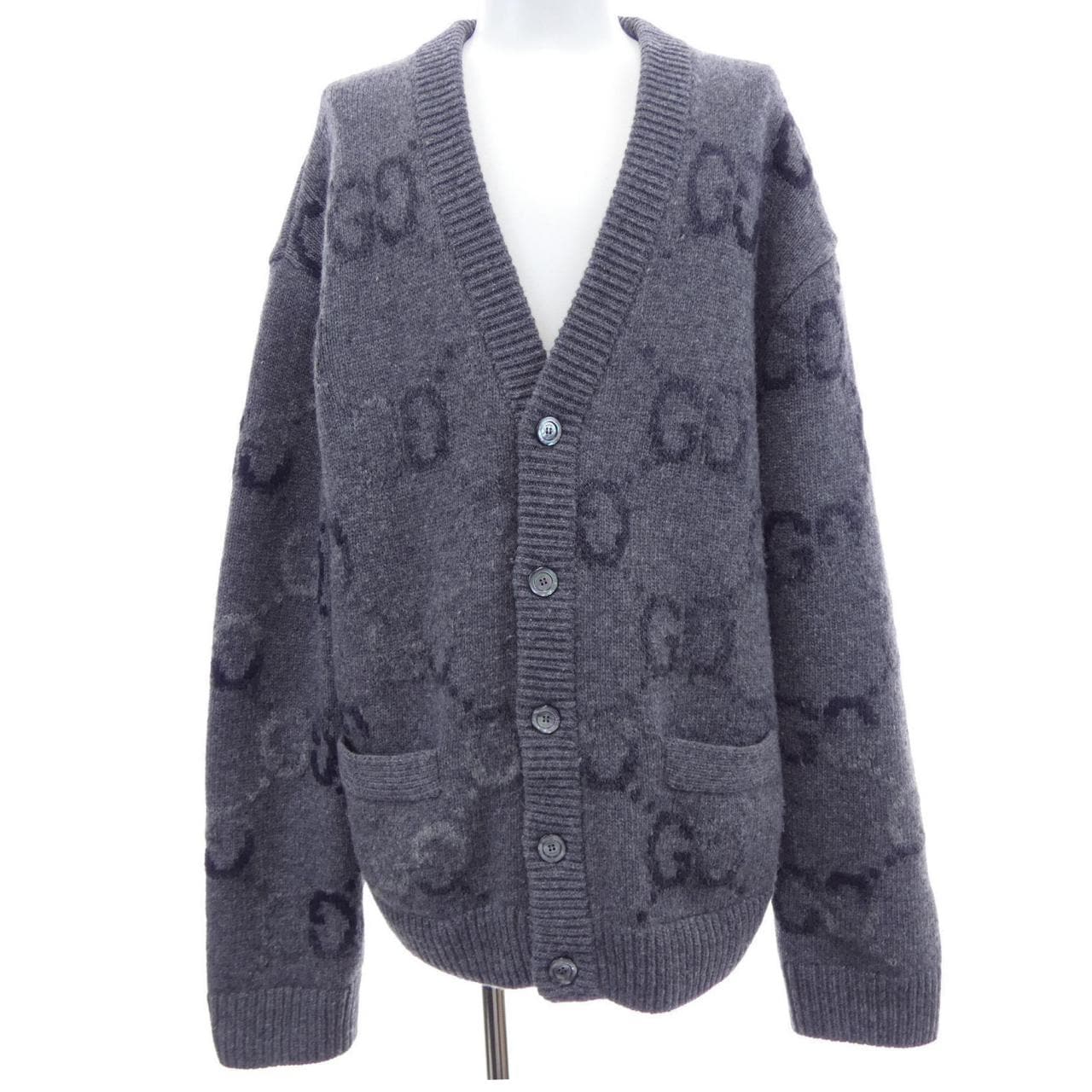 グッチ GUCCI GGインターシャウールカーディガン 770507 XKDSJ カーディガン