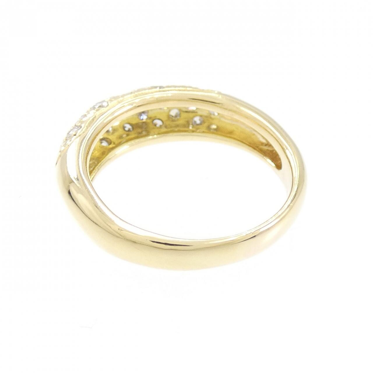 K18YG ダイヤモンド リング 0.50CT