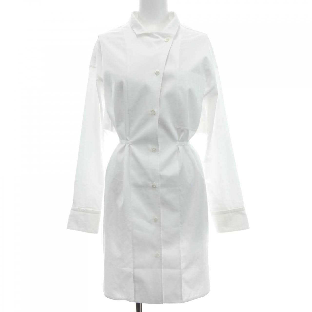 エルメス HERMES マザーオブパールボタン 3H0633DV ワンピース