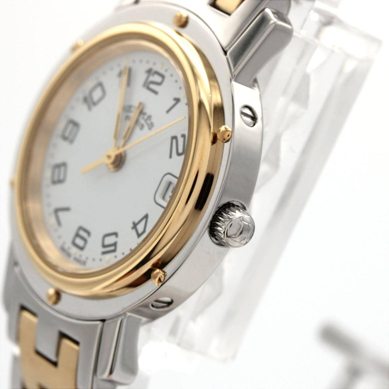 エルメス クリッパー コンビ CL4.220 SSxGP クォーツ