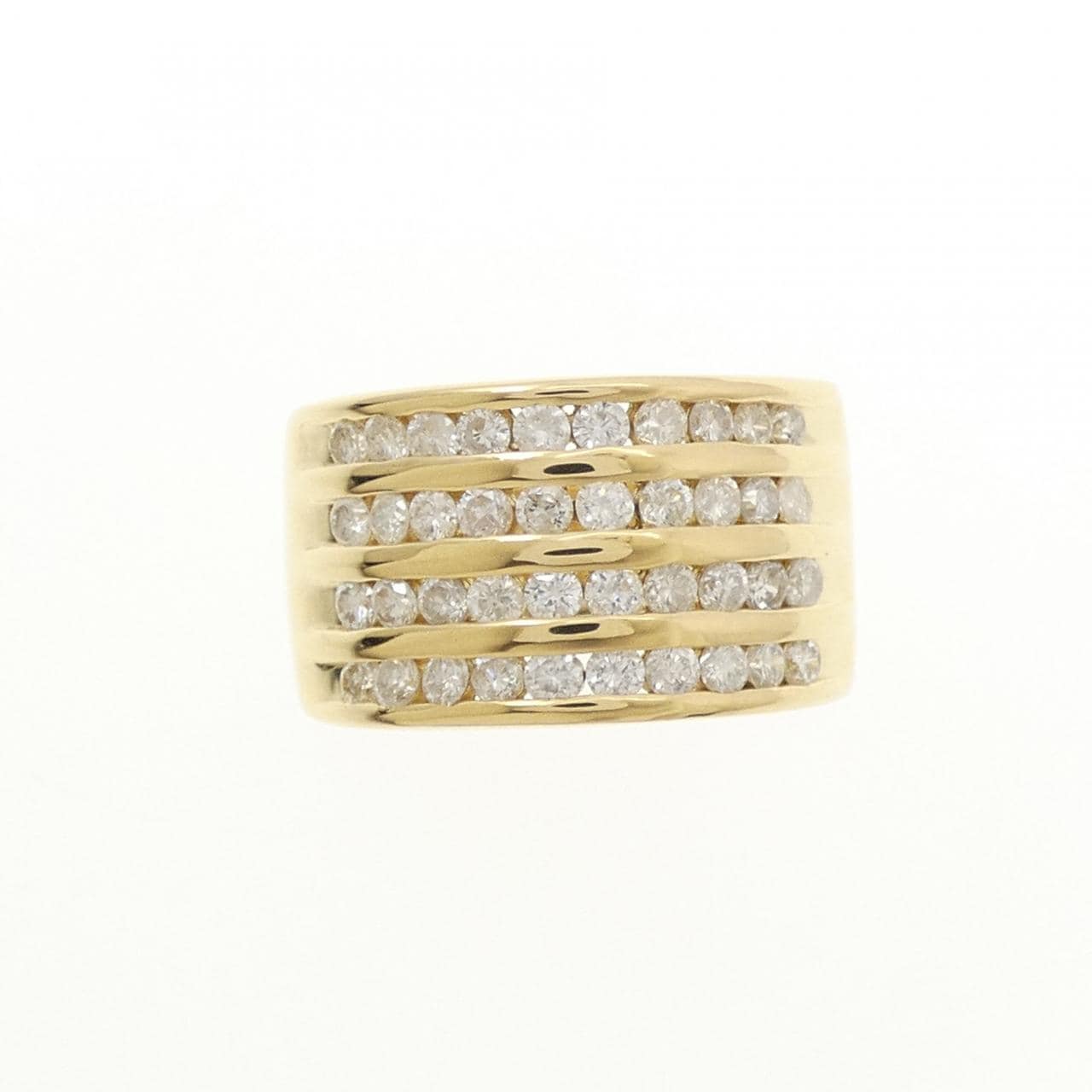 K18YG ダイヤモンド リング 1.04CT