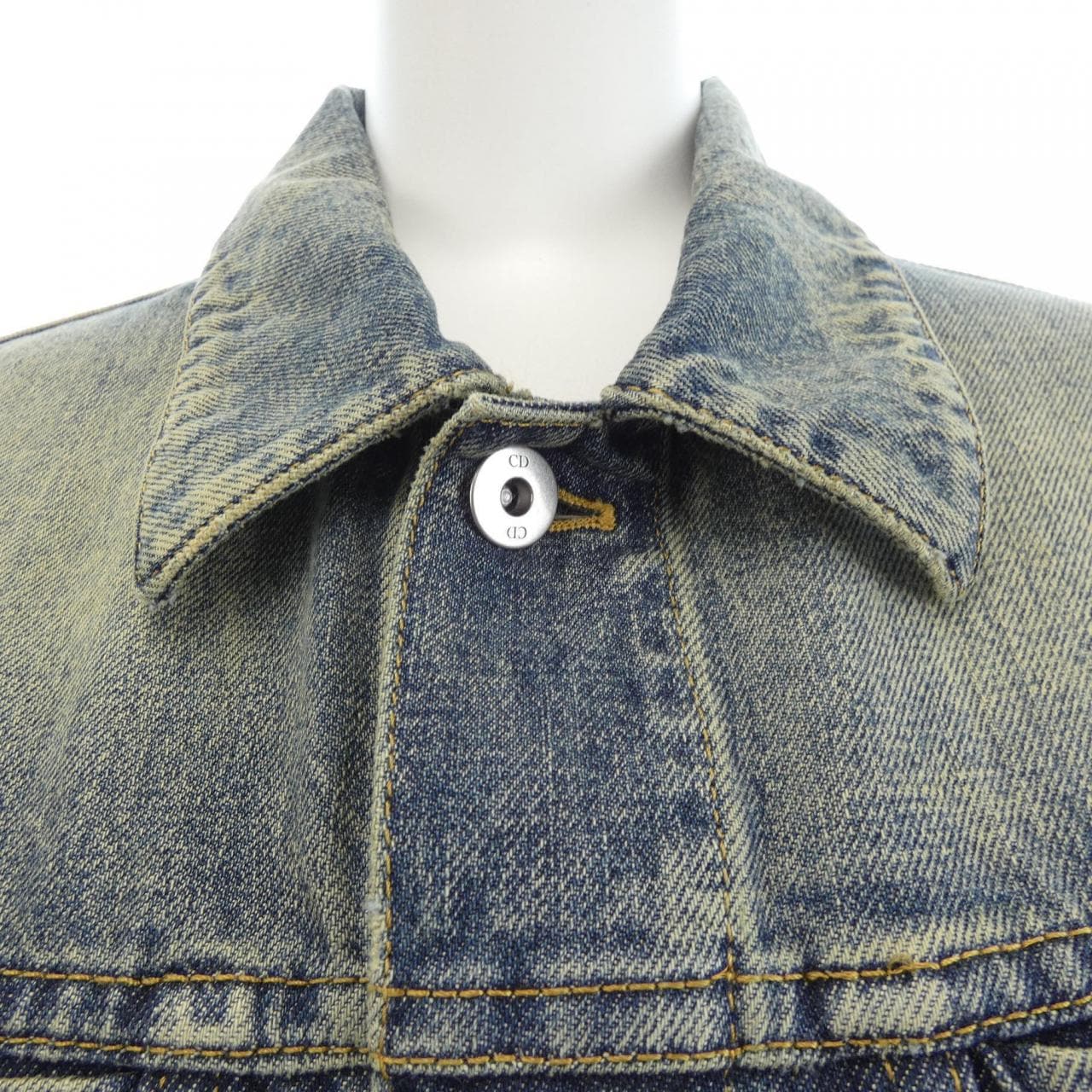 クリスチャンディオール CHRISTIAN DIOR DIOR MeDAILLON クロップド ジャケット 622V83N3215 デニムジャケット
