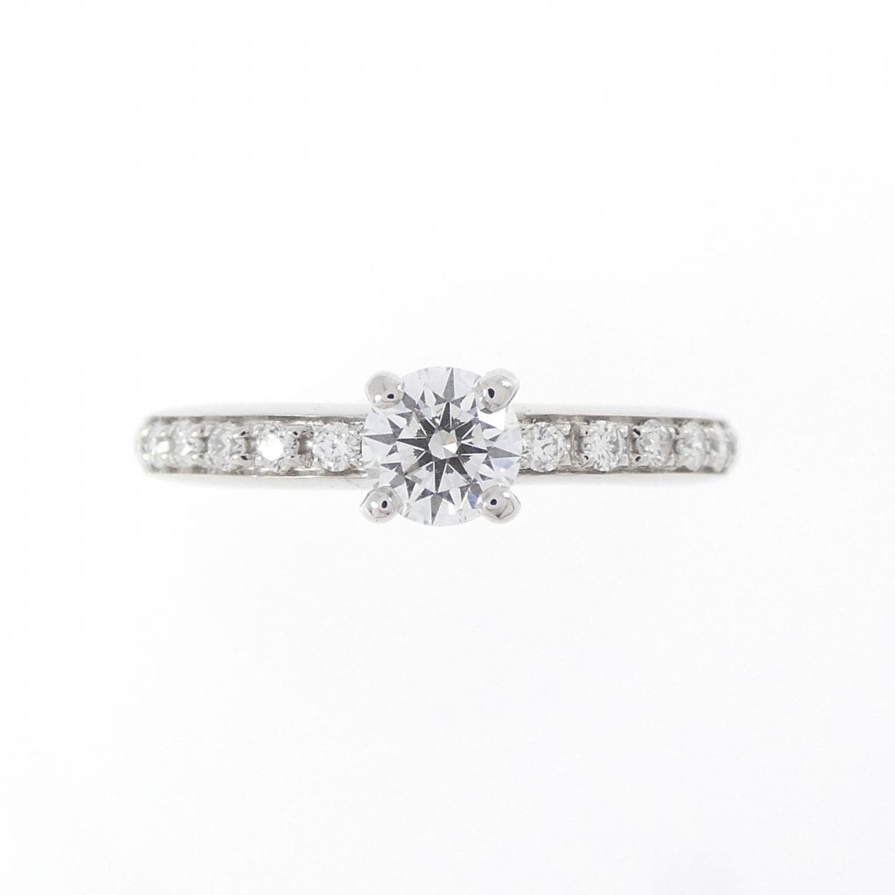 ブルガリ ダイヤモンド リング 0.32CT F VVS1 3EXT