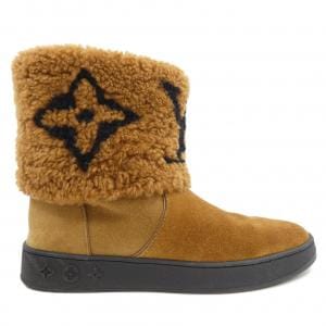 ルイヴィトン LOUIS VUITTON SNOW DROP FLAT ANKLE スノードロップライン ブーツ