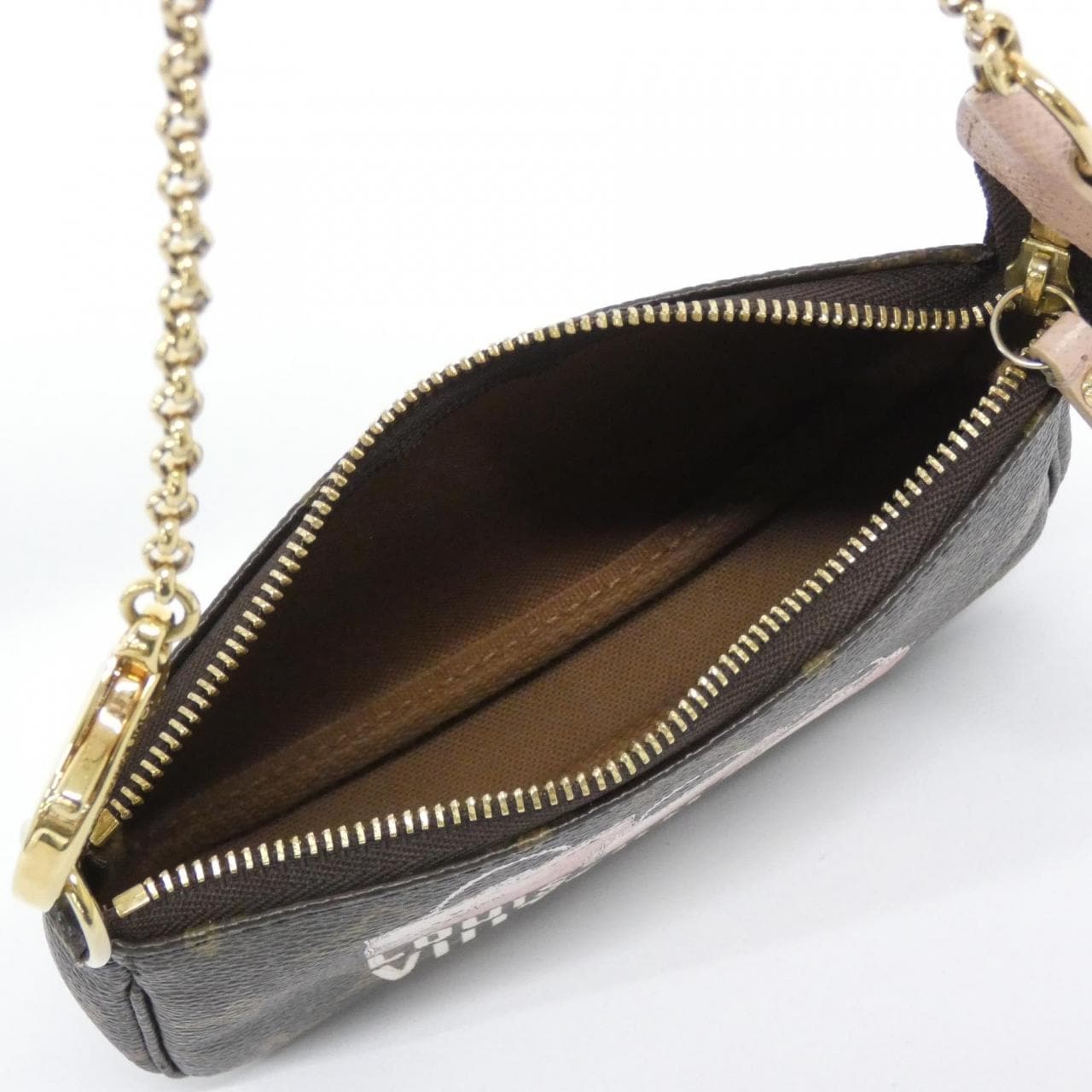 ルイヴィトン モノグラム ミニ ポシェット アクセソワール M60245 アクセサリーポーチ