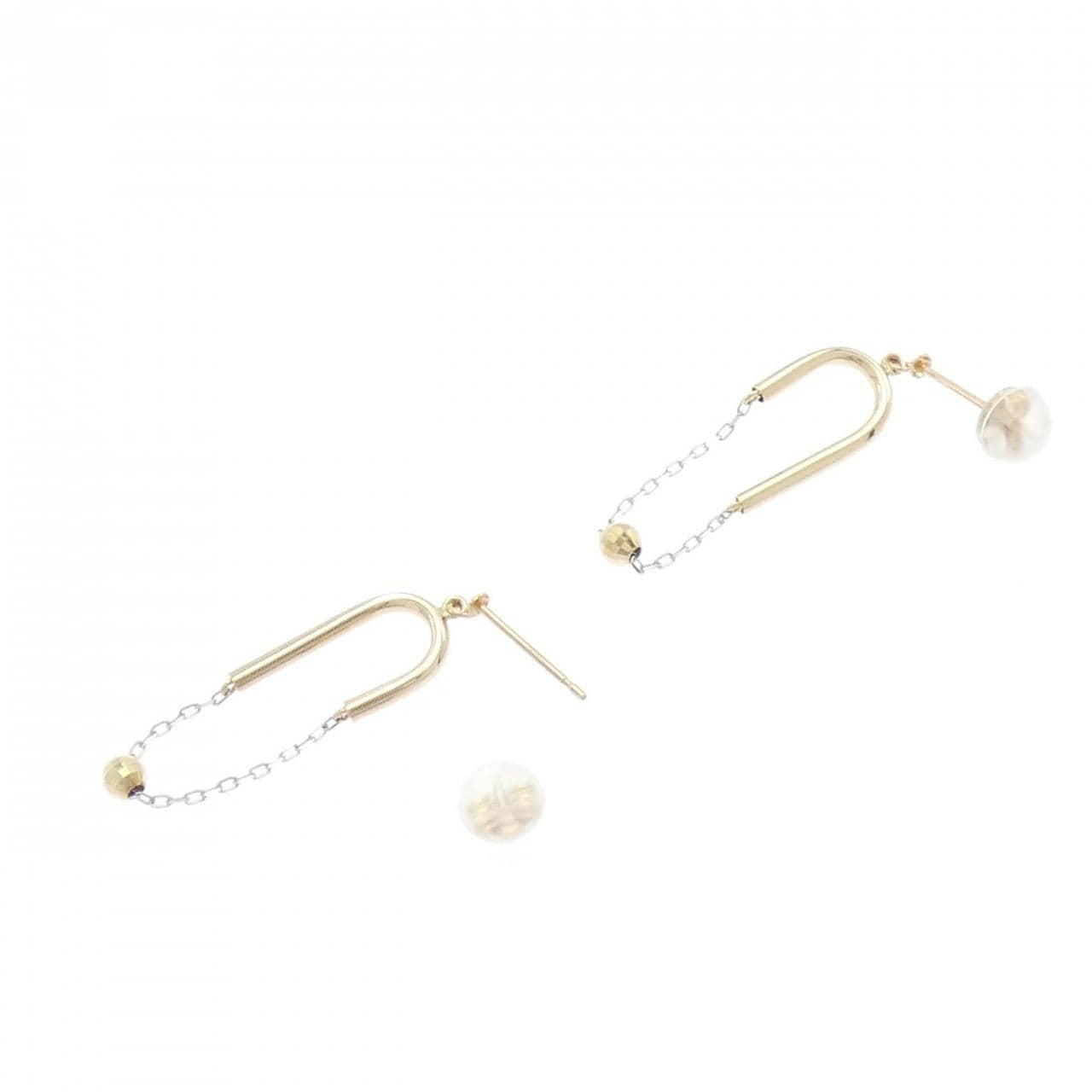 K10YG/K10WG earrings