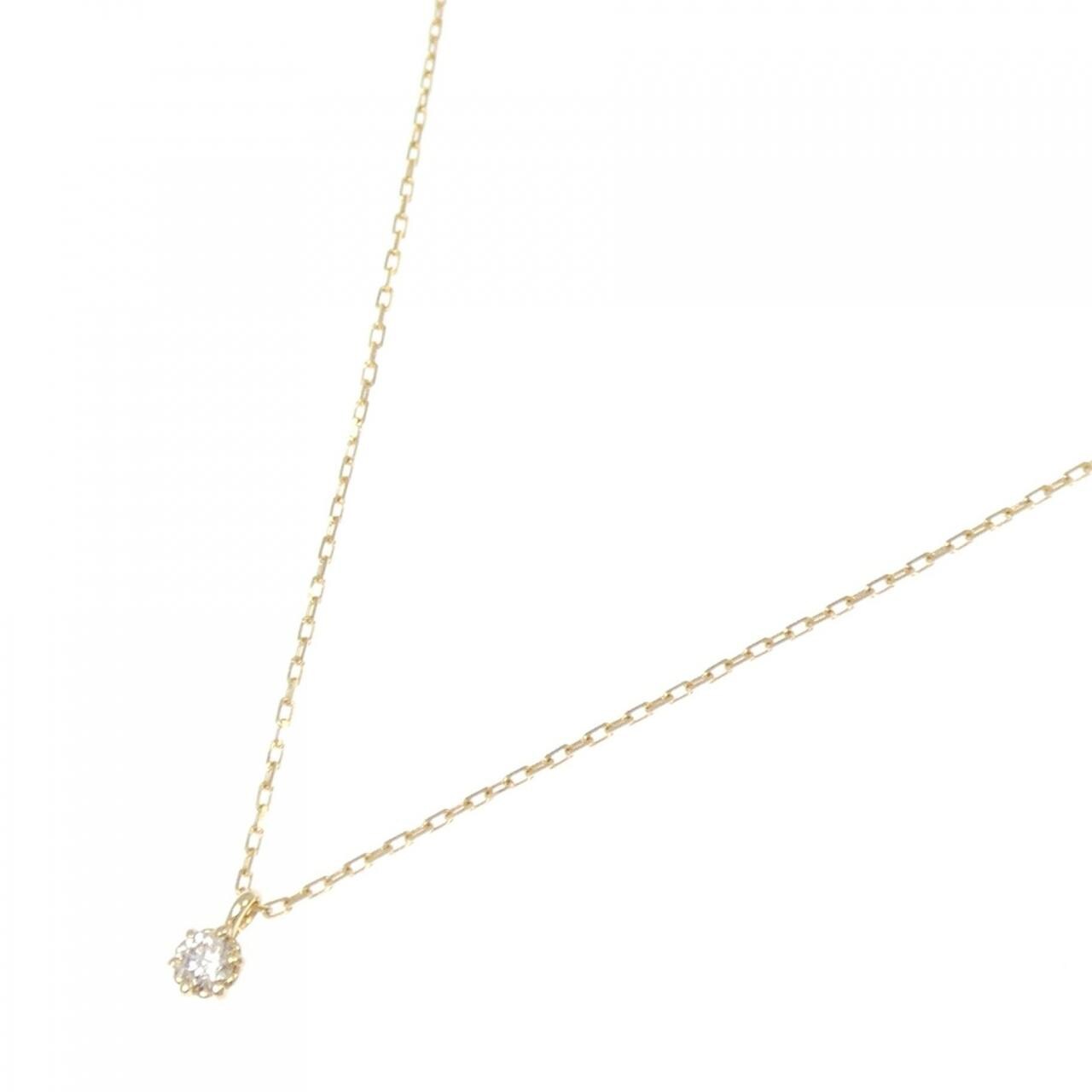 Agete鑽石項鍊 0.05CT