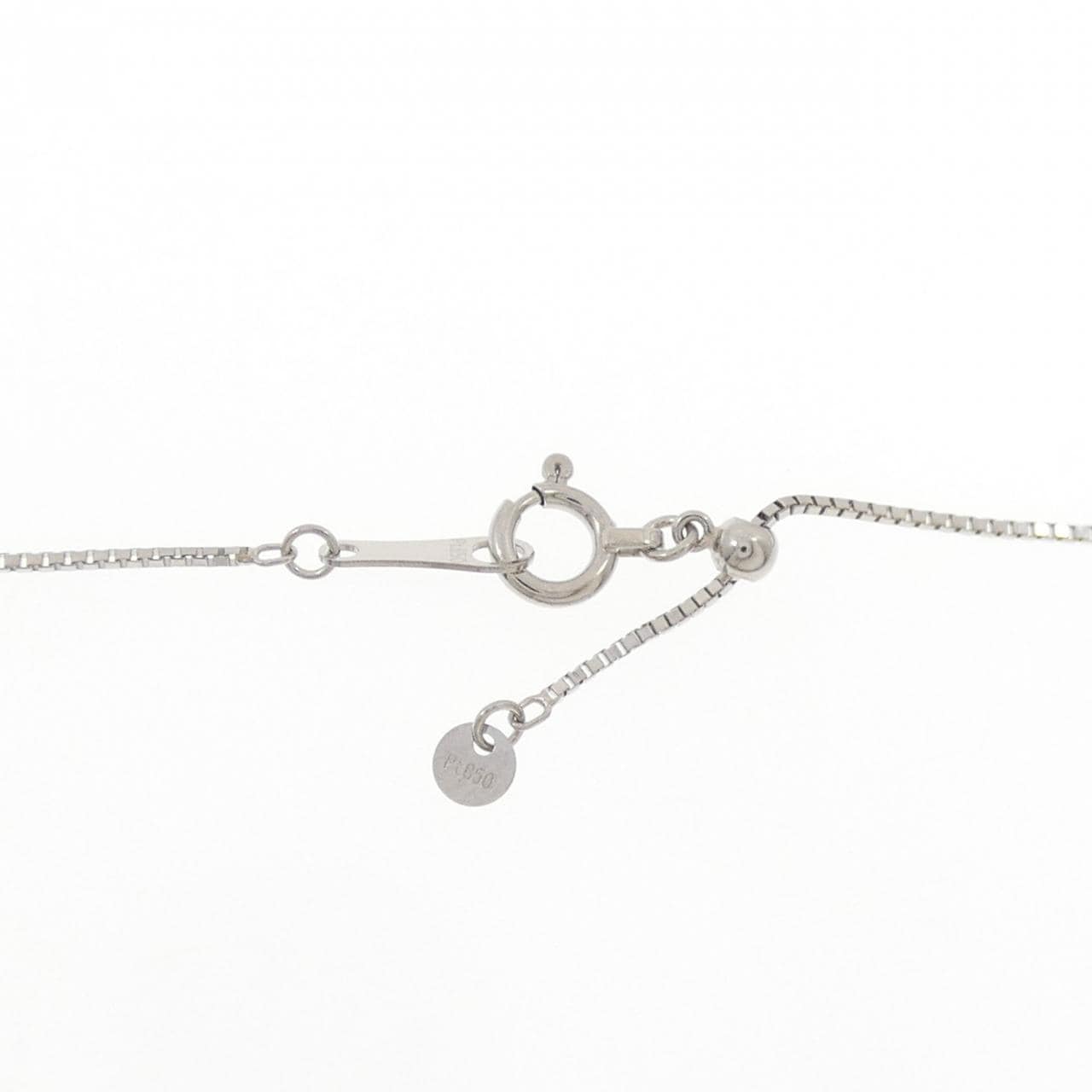 PT900/PT850 Diamond Necklace 0.104CT