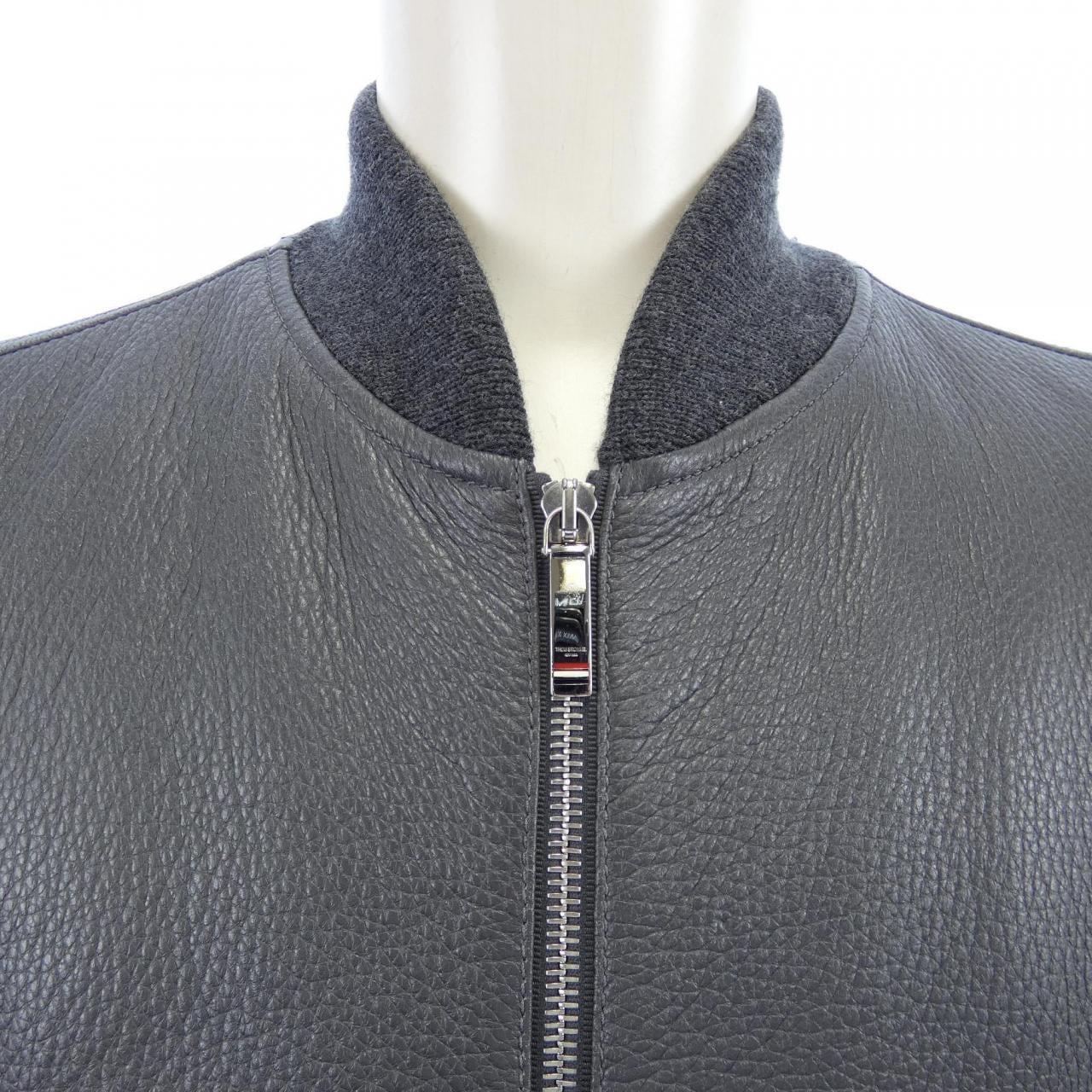 トムブラウン THOM BROWNE レザージャケット