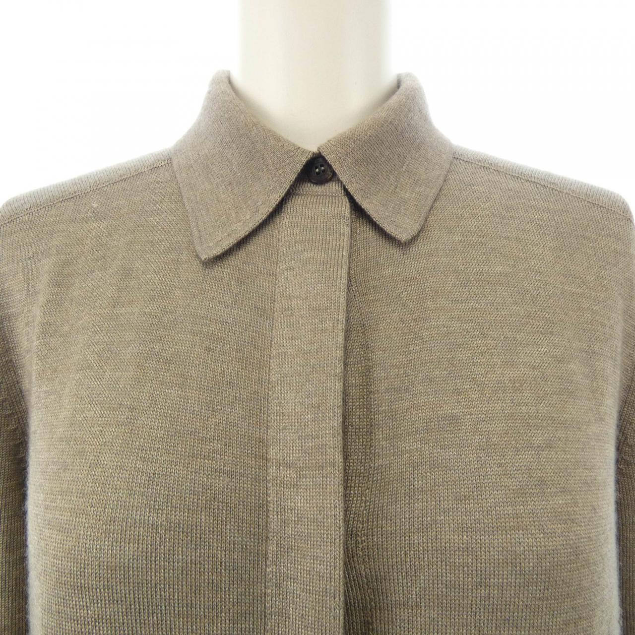 エルメス HERMES 57-7711. ロングカーディガン