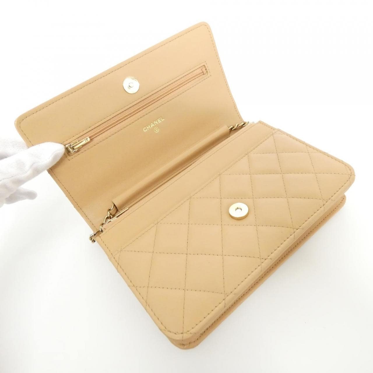シャネル タイムレスクラシック ライン AP0250 チェーンウォレット