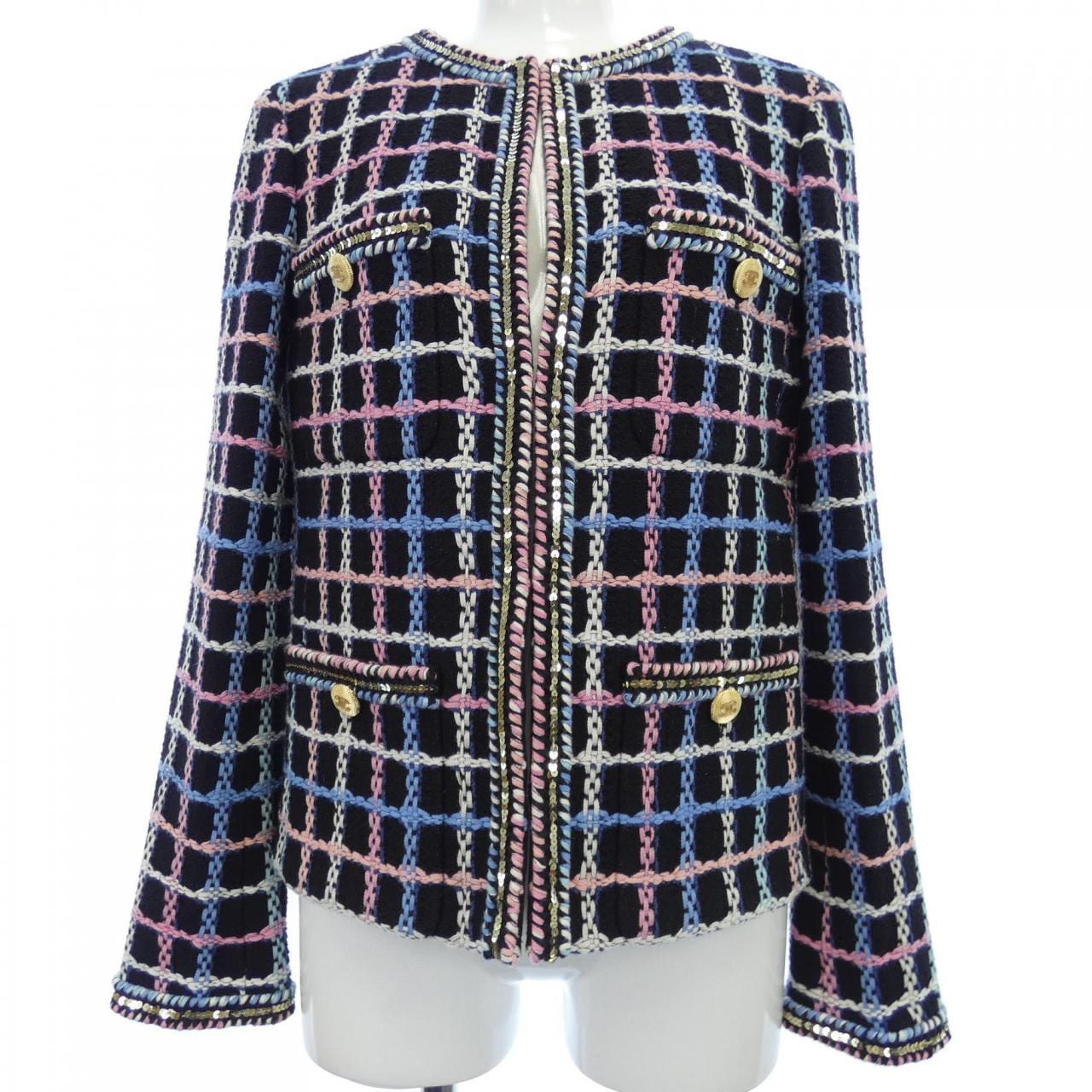 CHANEL CHANEL Collarless Jacket