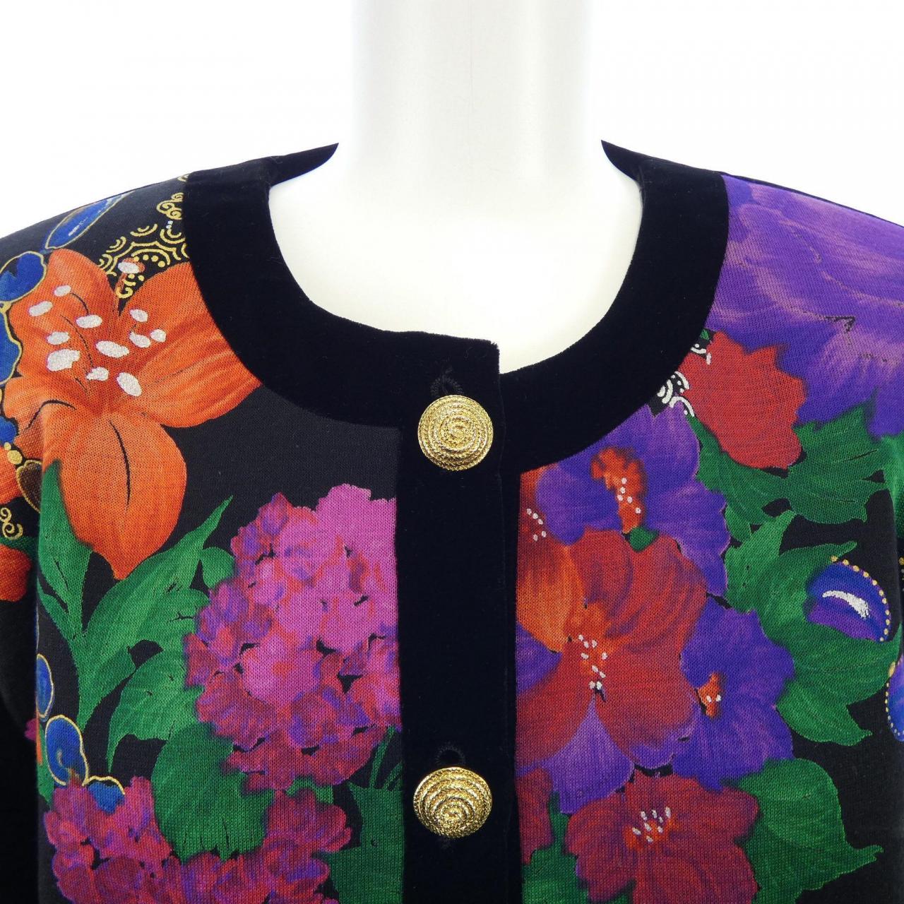 [vintage] LEONARD FASHION collarless jacket