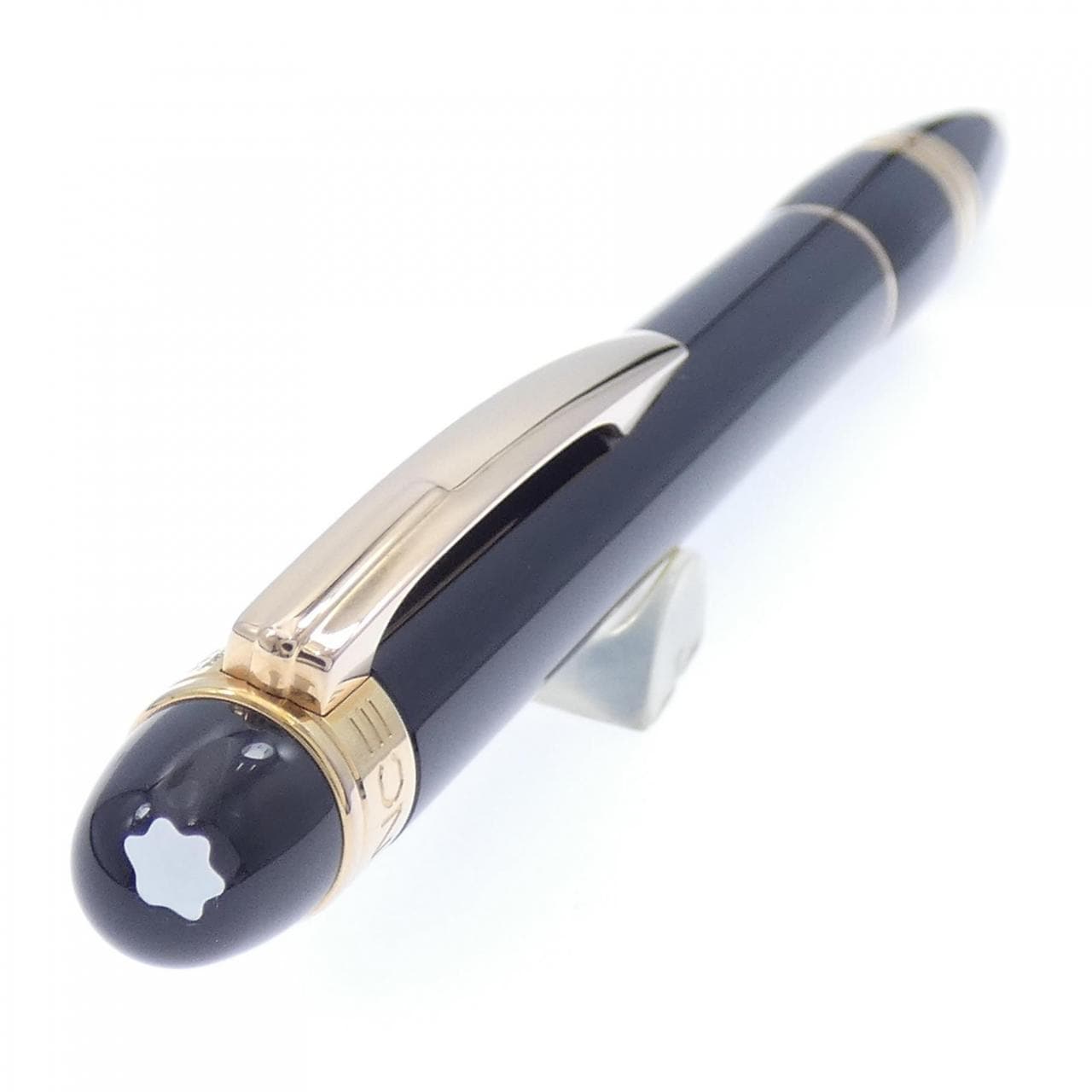 MONTBLANC星際行者紅金樹脂 105653 圓珠筆