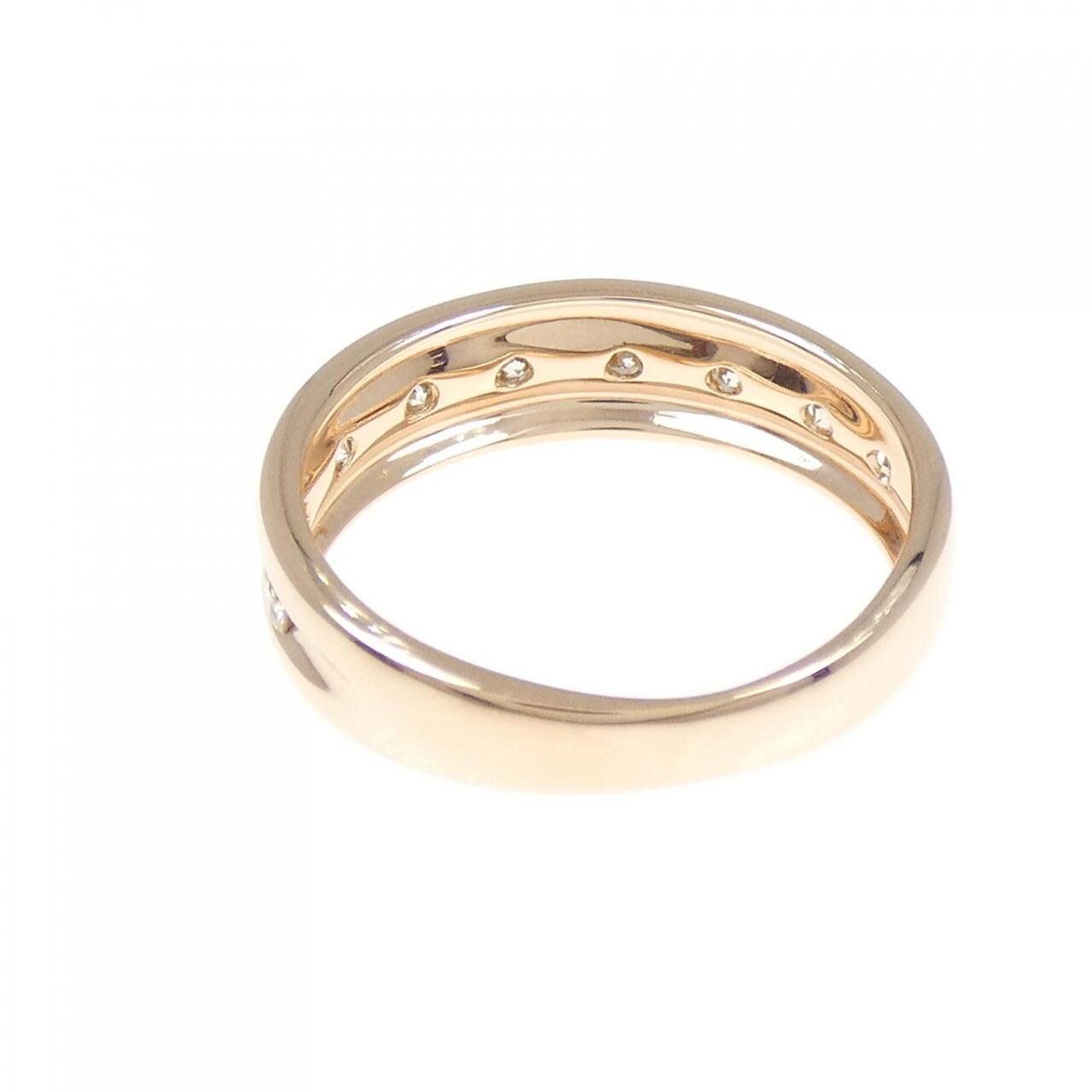 K18PG ダイヤモンド リング 0.30CT