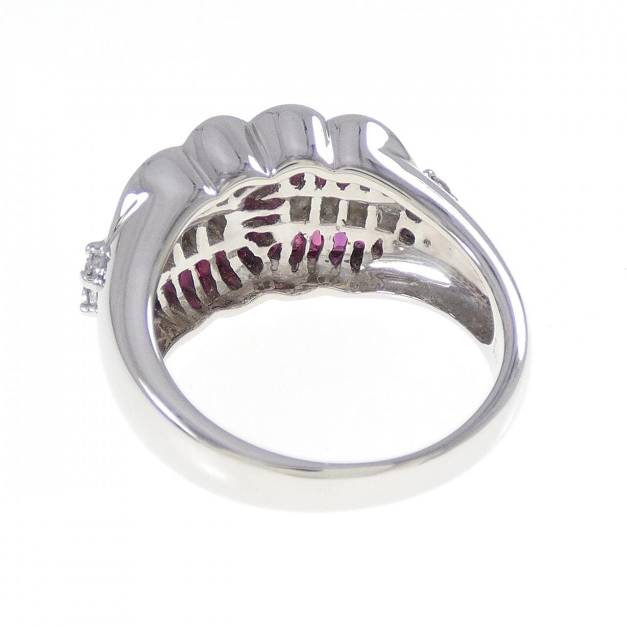 PT900 ルビー リング 1.73CT