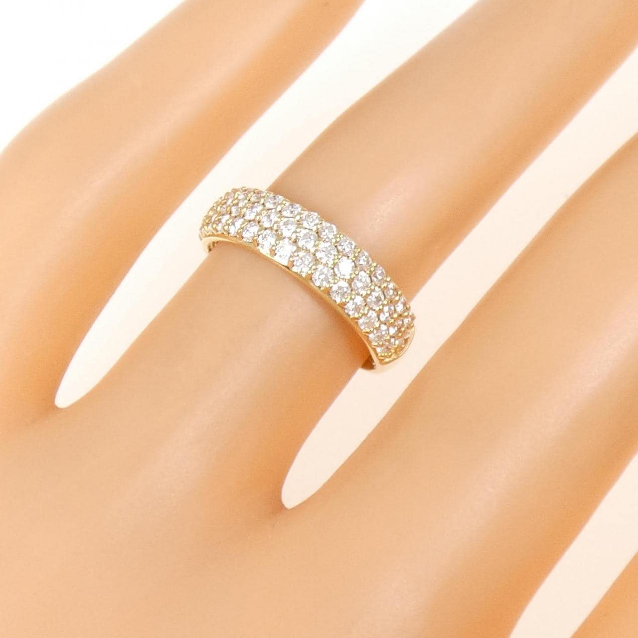 K18YG ダイヤモンド リング 0.50CT