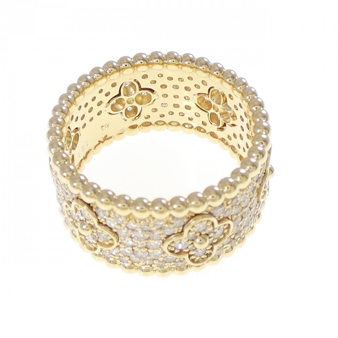 K18YG ダイヤモンド リング 1.60CT