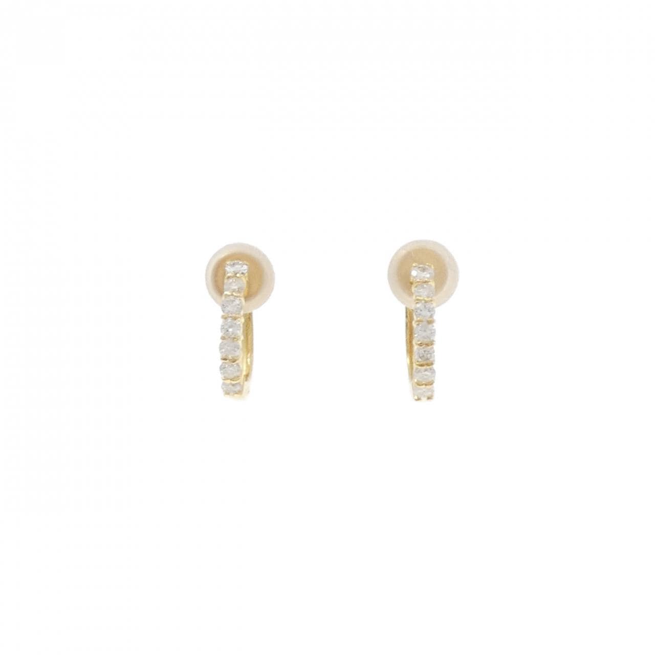 K18YG ダイヤモンド イヤリング 0.28CT