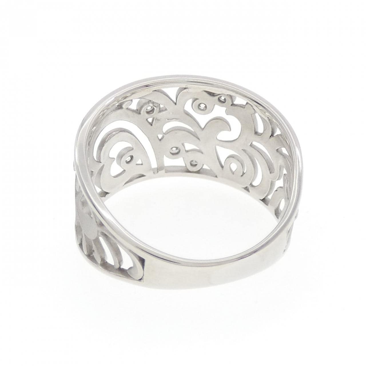 PT900鑽石戒指0.07克拉