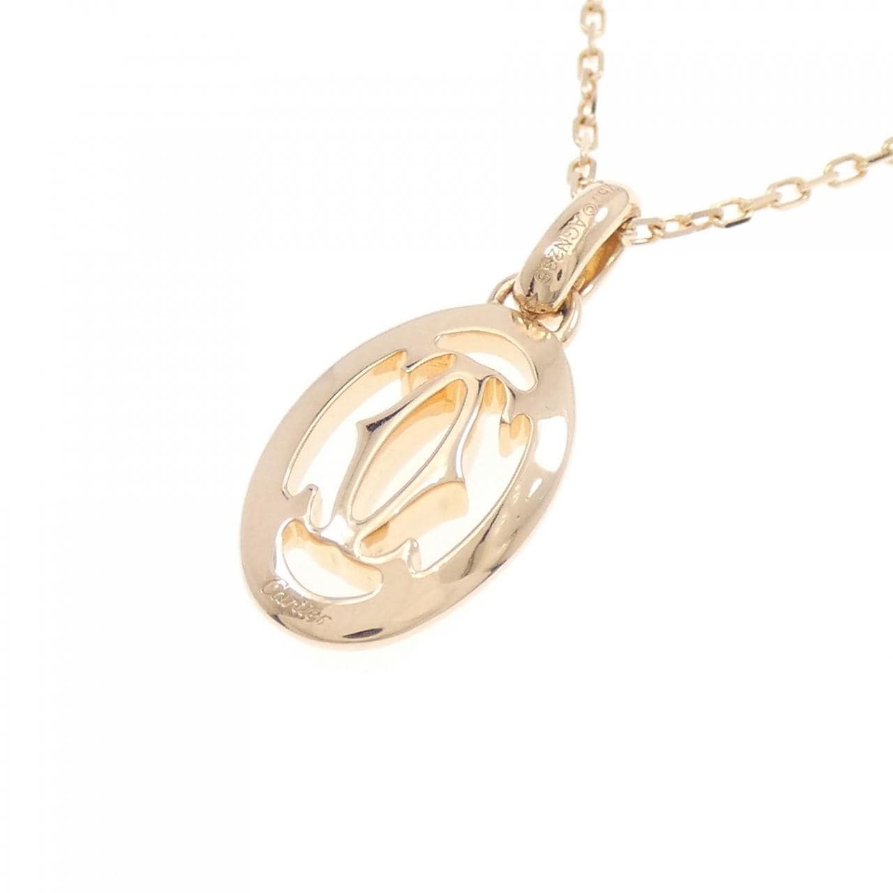 Cartier logo necklace