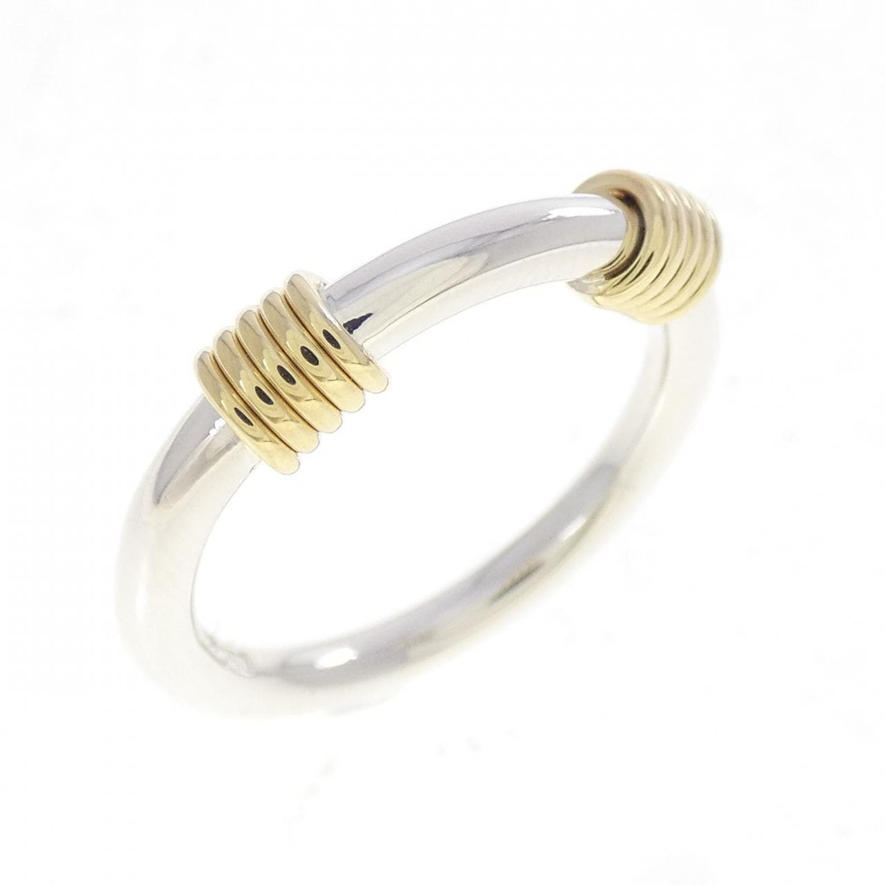 ティファニー バンドウィズ2ワイヤー リング