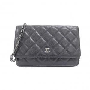 シャネル タイムレスクラシック ライン 33814 チェーンウォレット