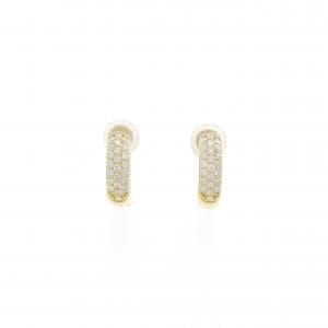 ギンザ タナカ ダイヤモンド イヤリング 0.30CT