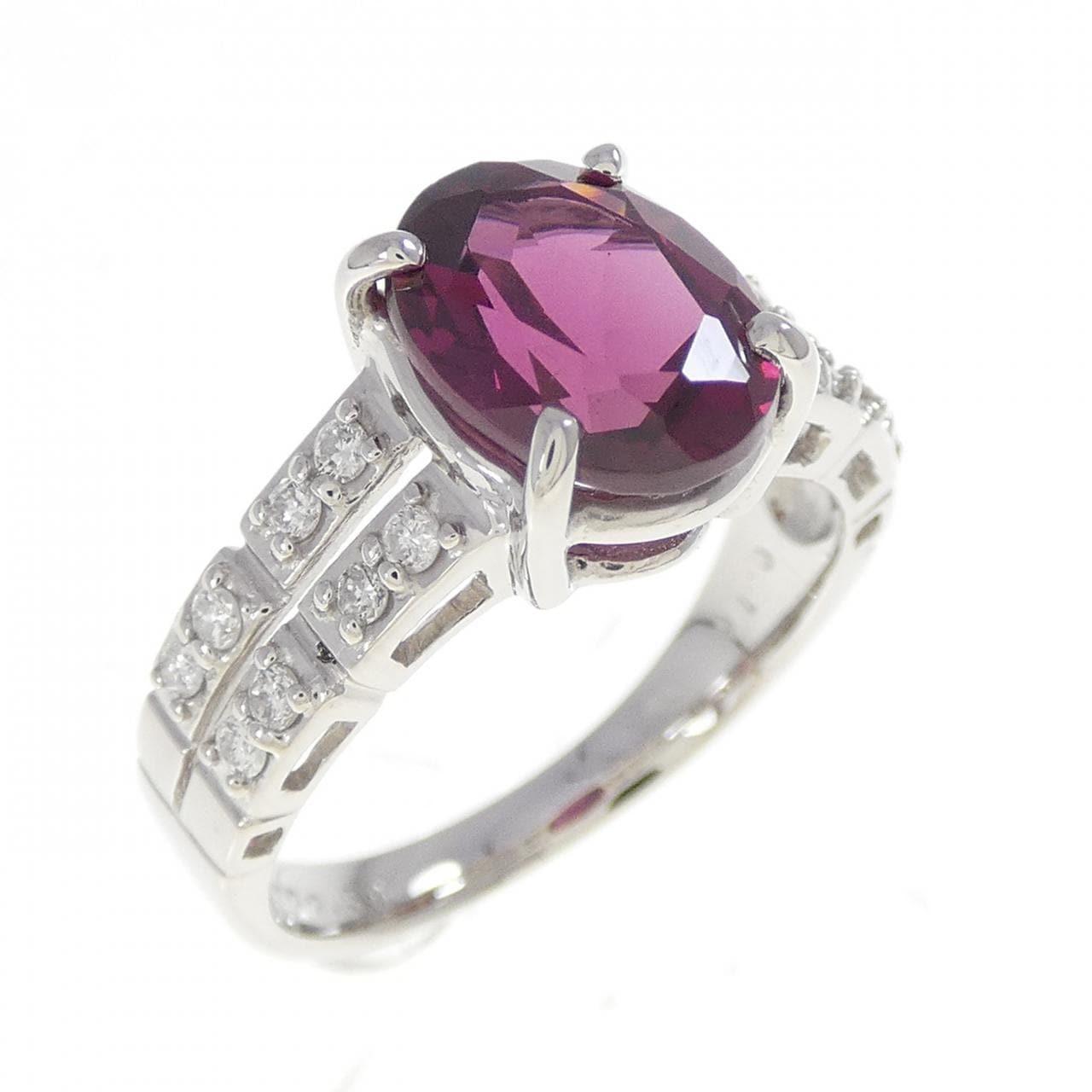PT1000 ガーネット リング 2.39CT