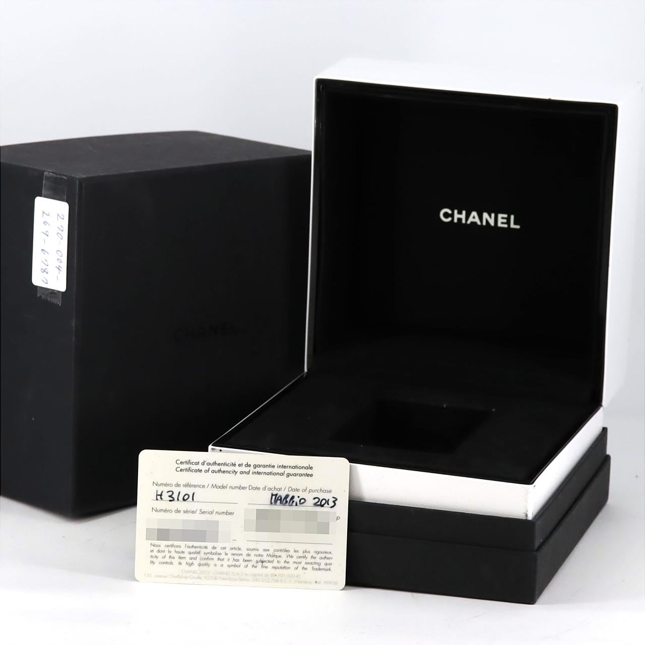 シャネル J12 41mmGMTマットセラミック H3101 セラミック 自動巻