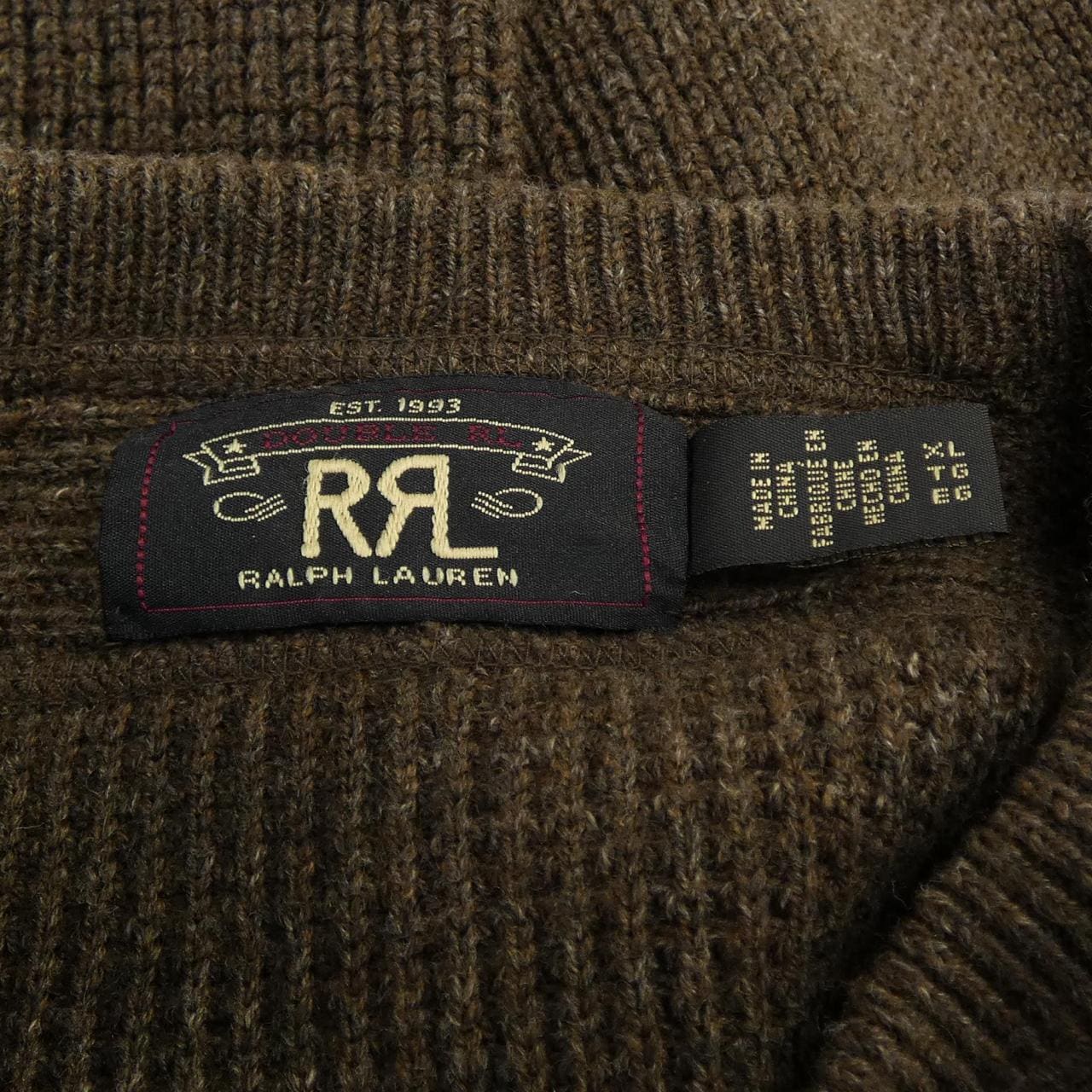 ダブルアールエル RRL ニット