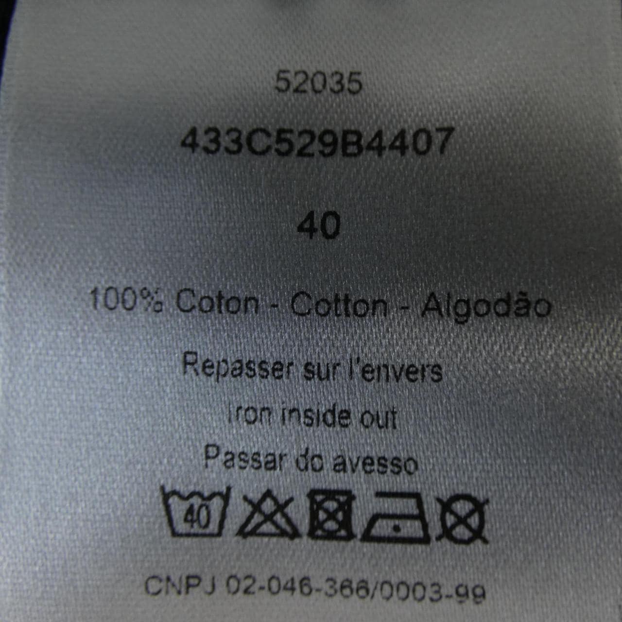 DIOR HOMME Homme 433C529B4407 Shirt