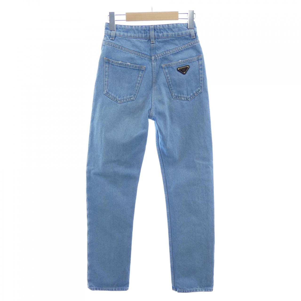 Prada PRADA三角寶獅GFP507 SOOO 14CC牛仔褲