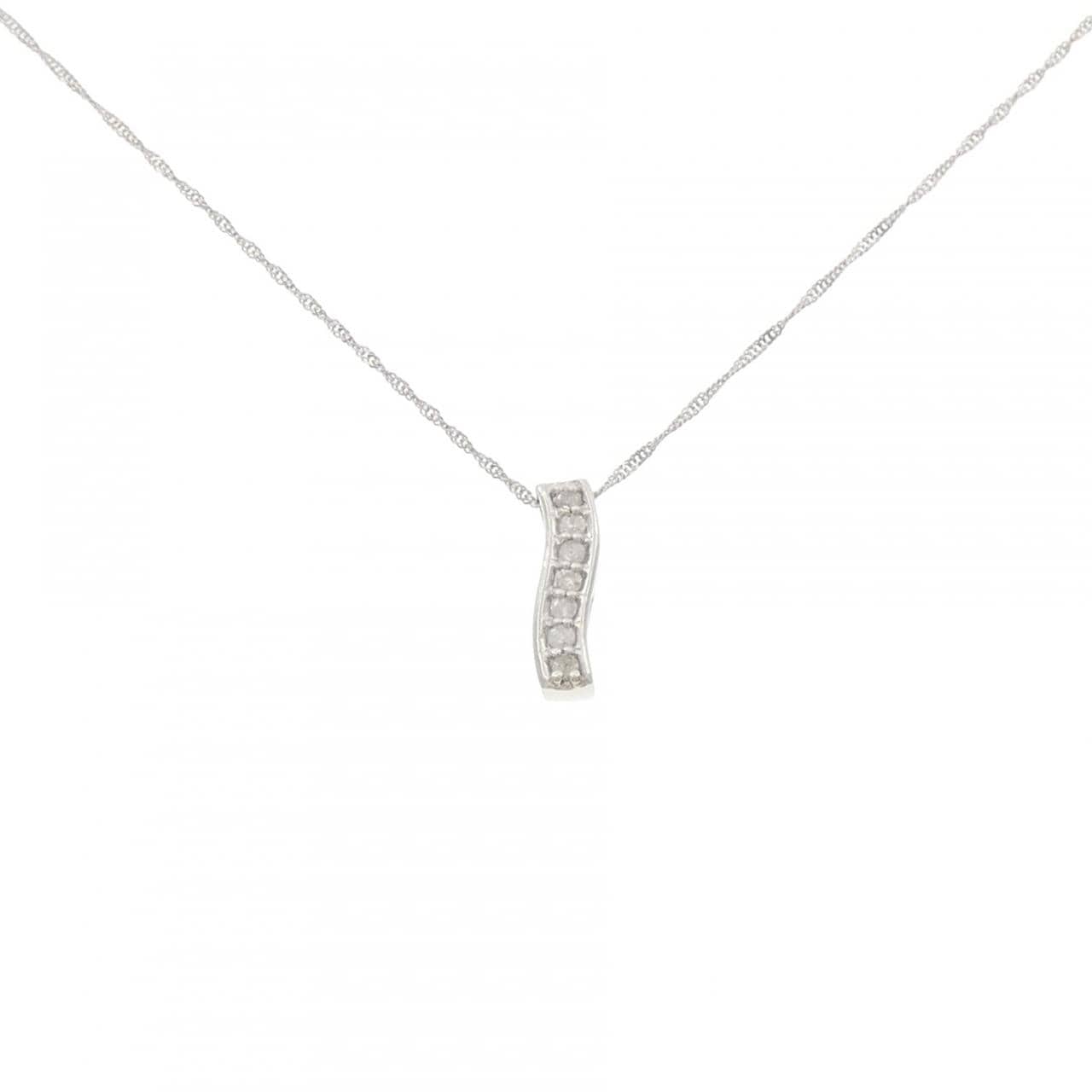 PT1000/PT850 ダイヤモンド ネックレス 0.1CT