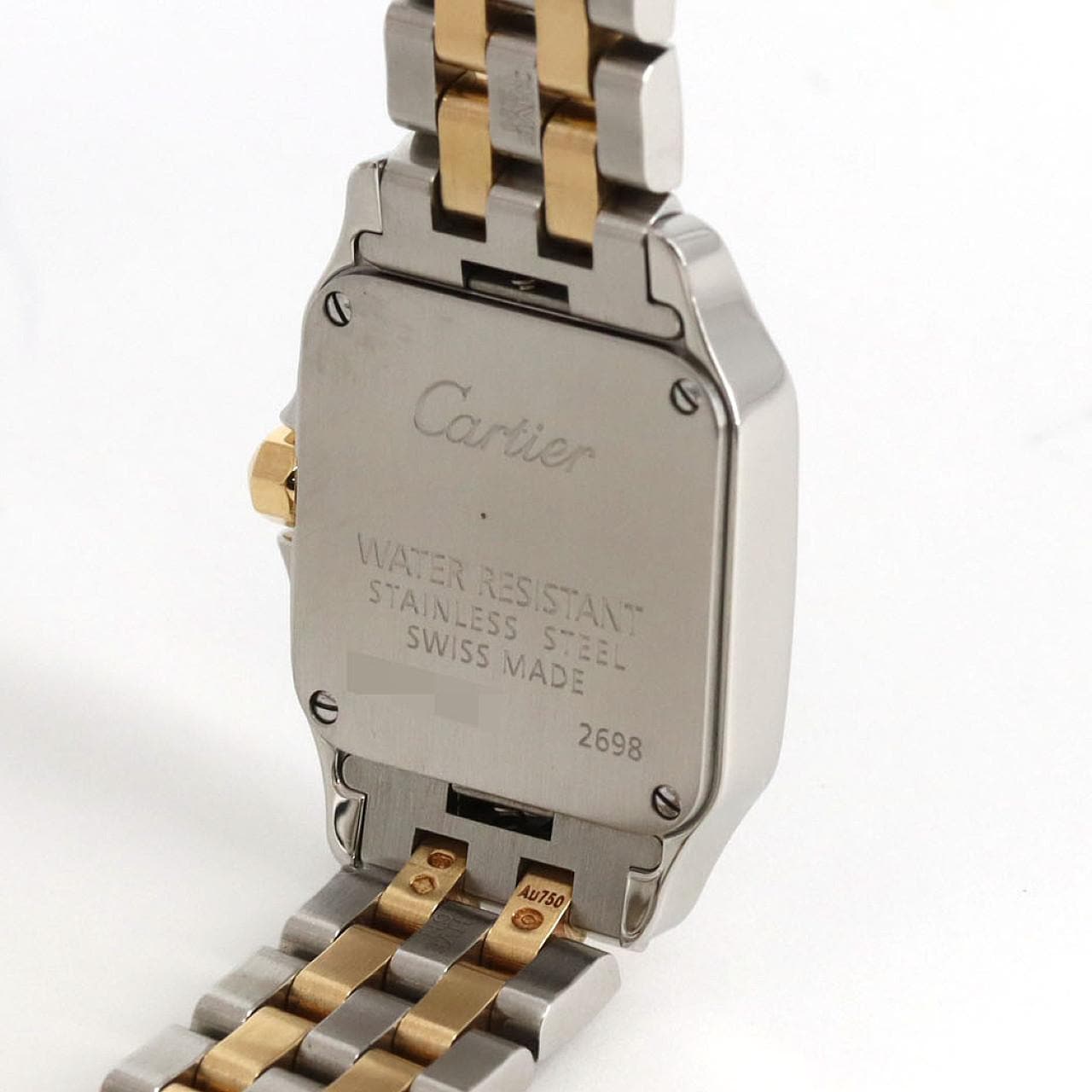 カルティエ サントスドゥモワゼルSM コンビ W25066Z6 SSxYG クォーツ