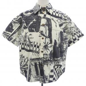 ルイヴィトン LOUIS VUITTON ショートスリーブデニムシャツ HOS73WX48 S／Sシャツ