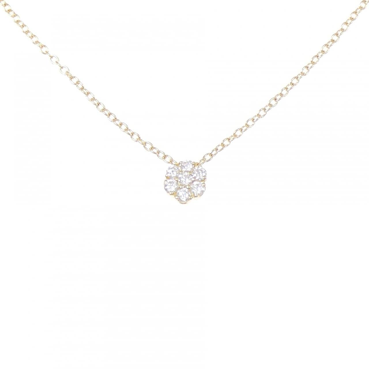 ポンテヴェキオ フラワー ネックレス 0.14CT