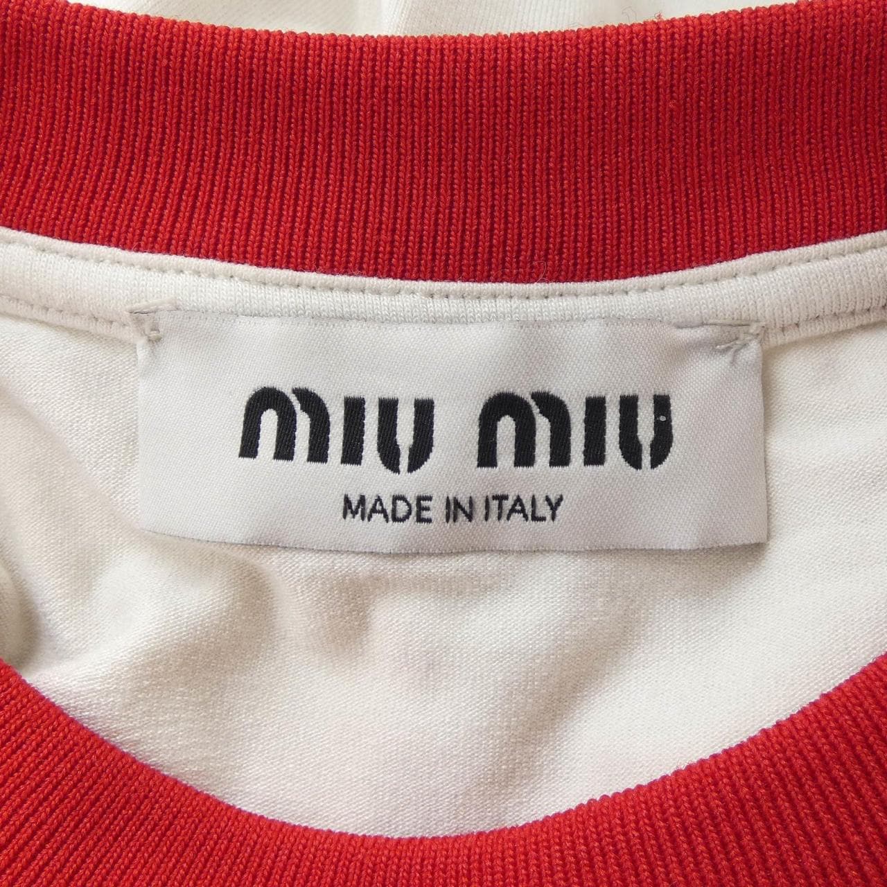 ミュウミュウ MIU MIU MJN427 115I Tシャツ