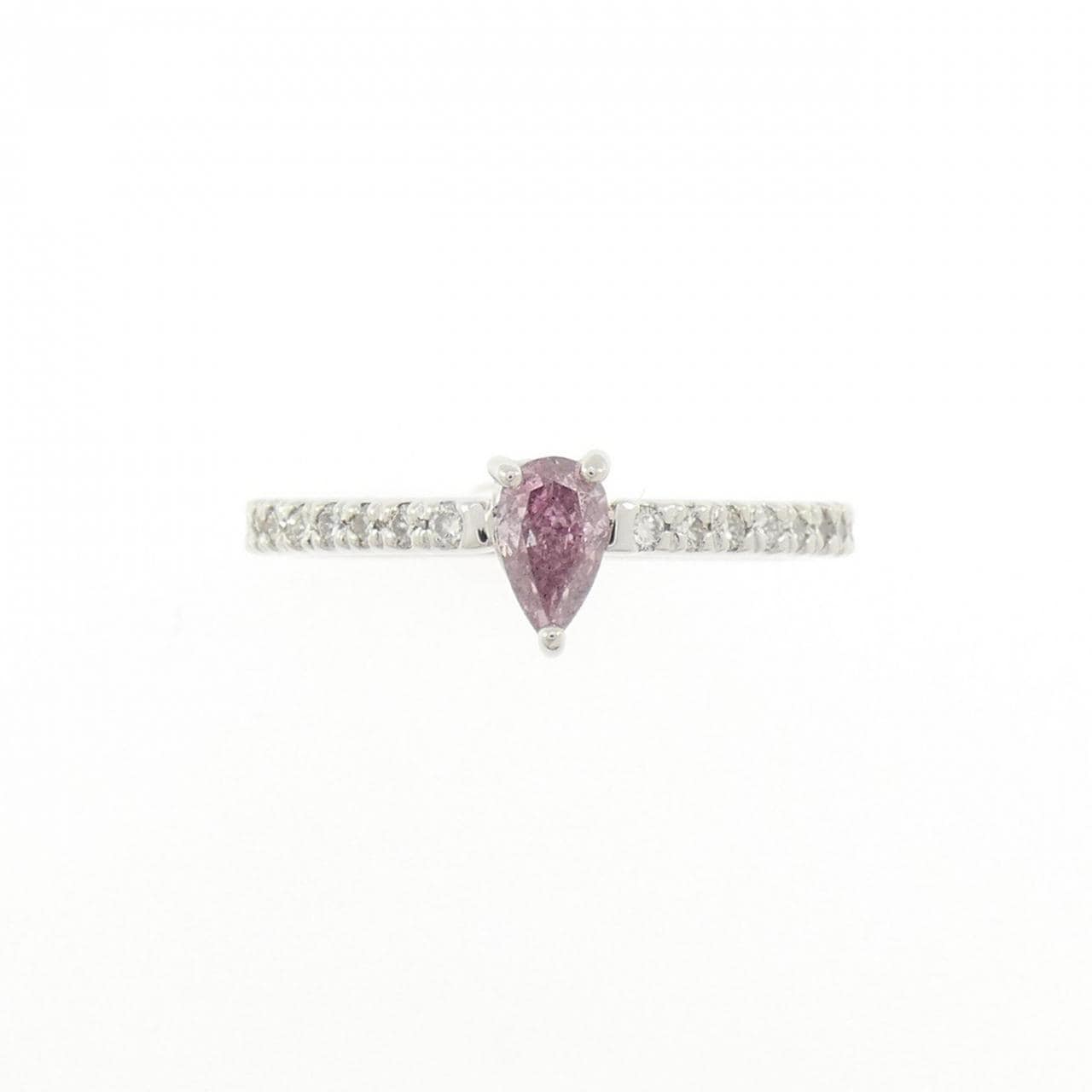 PT900 ダイヤモンド リング 0.253CT FIPP I1 ファンシーカット