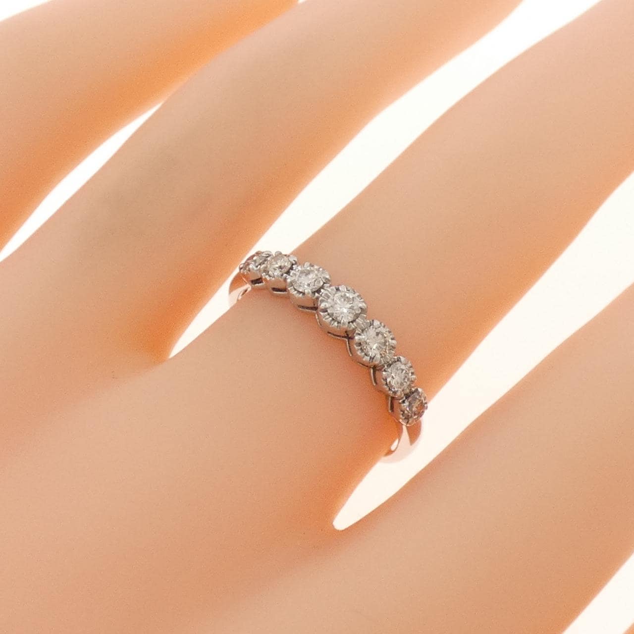 PT950 ダイヤモンド リング 0.35CT