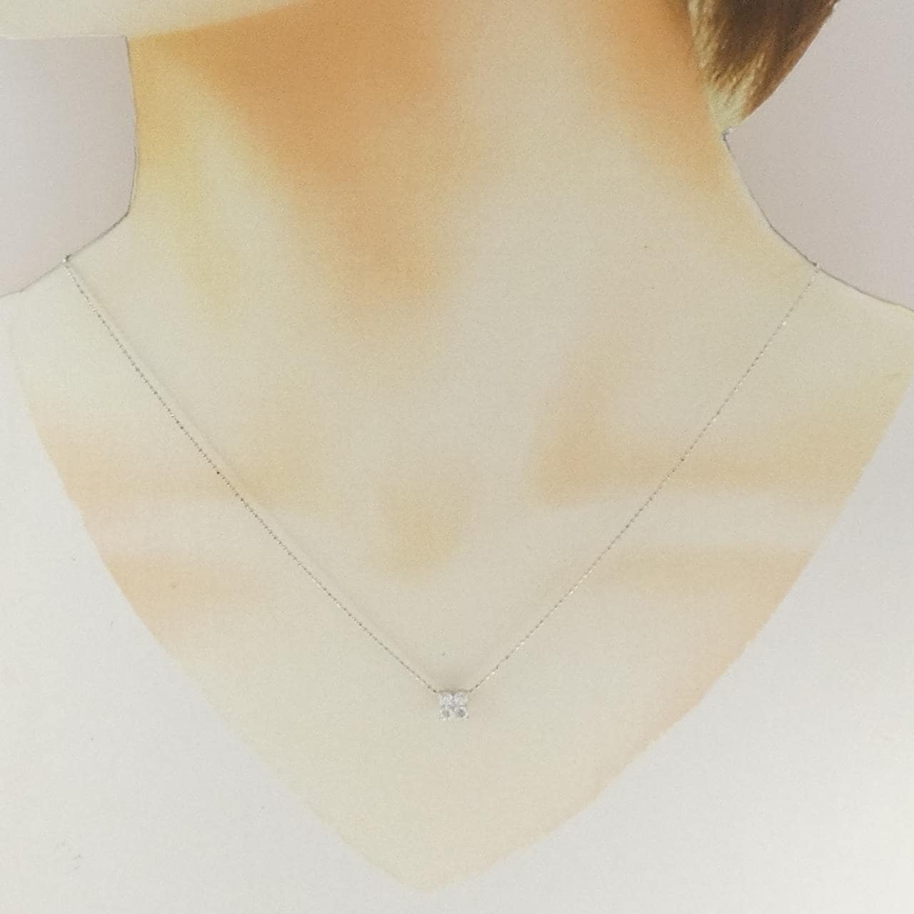 ポンテヴェキオ ダイヤモンド ネックレス 0.30CT
