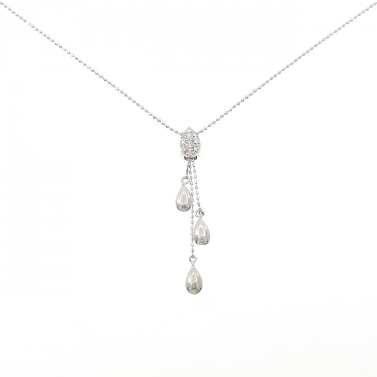 PT900/PT850 ダイヤモンド ネックレス 0.11CT