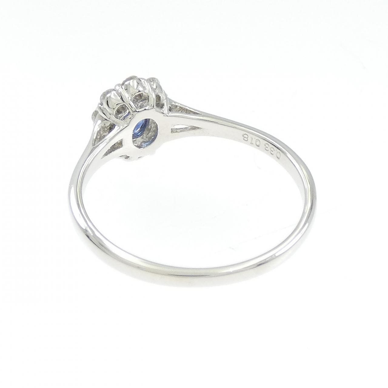 PT900 Sapphire Ring 0.33CT
