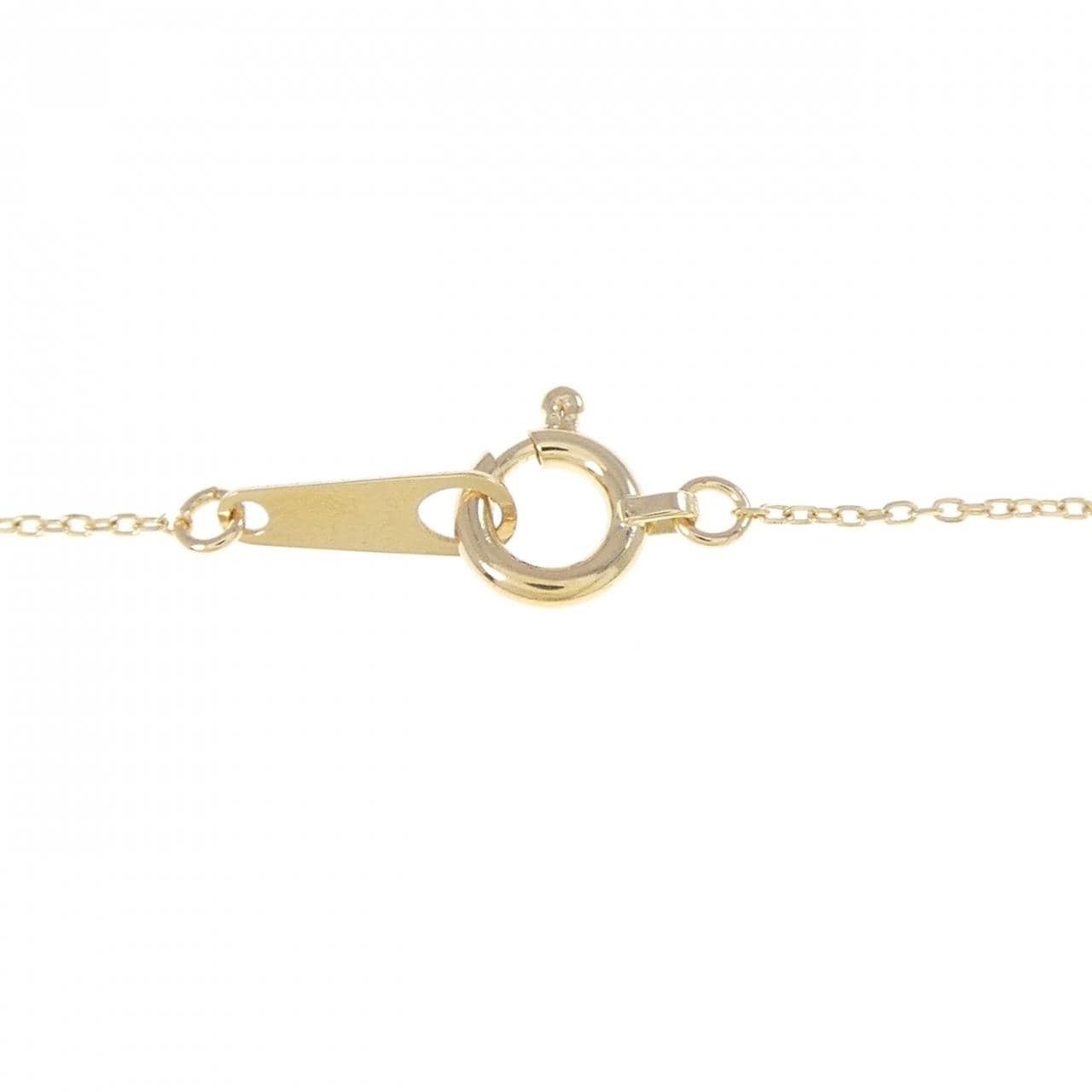 K18YG ダイヤモンド ネックレス 0.13CT