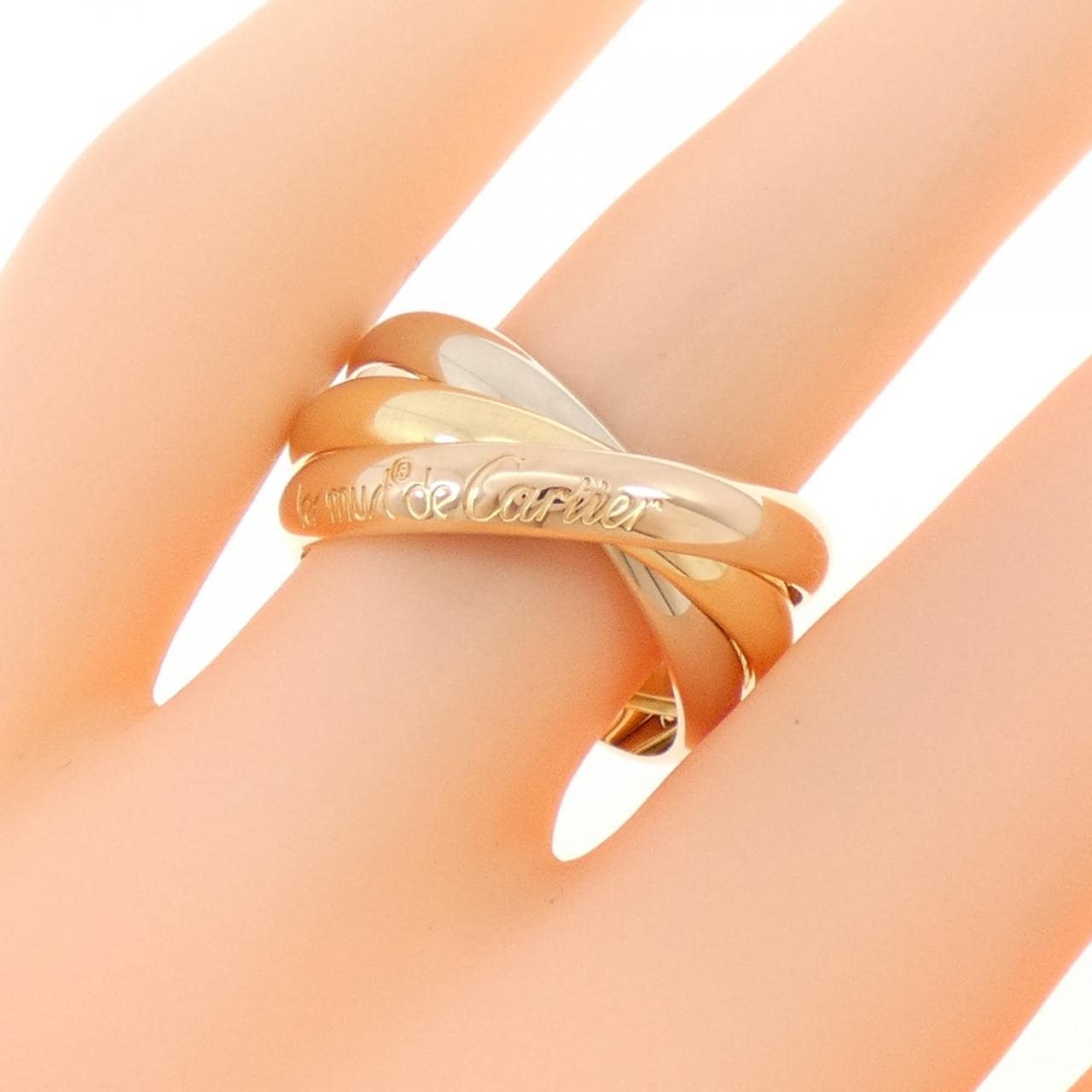 【ヴィンテージ】カルティエ トリニティ リング