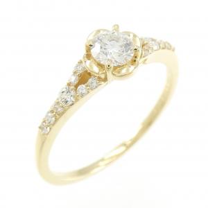 K18YG ダイヤモンド リング 0.310CT G SI2 VG