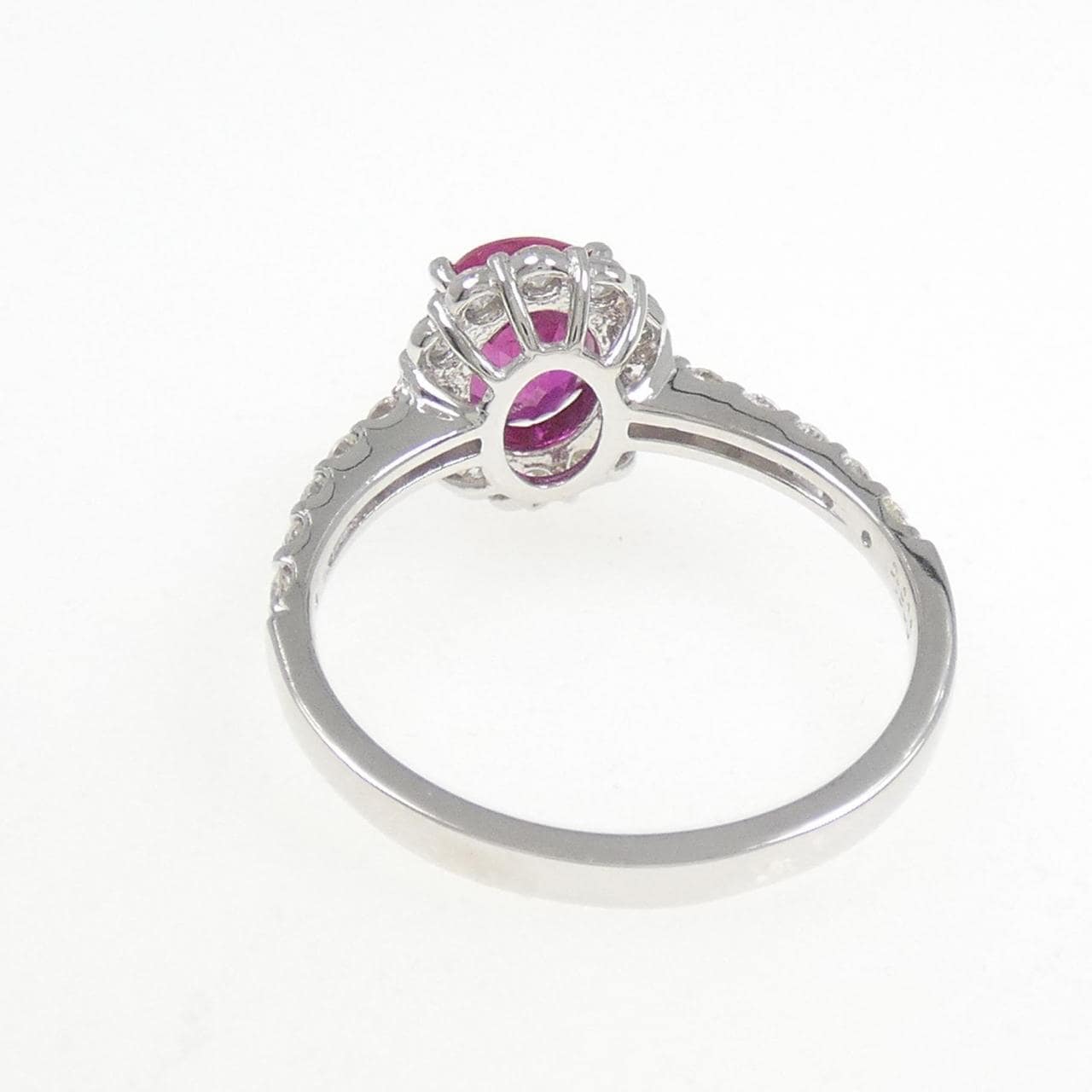 PT900 ルビー リング 1.241CT