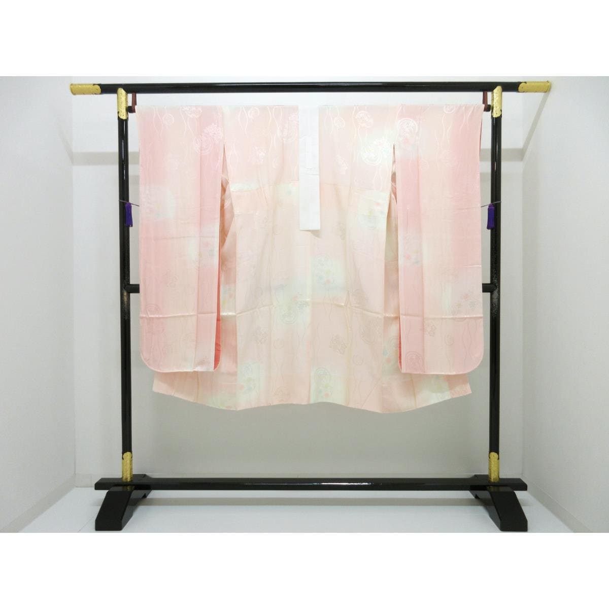 長襦袢　振袖　ボカシ染　広衿