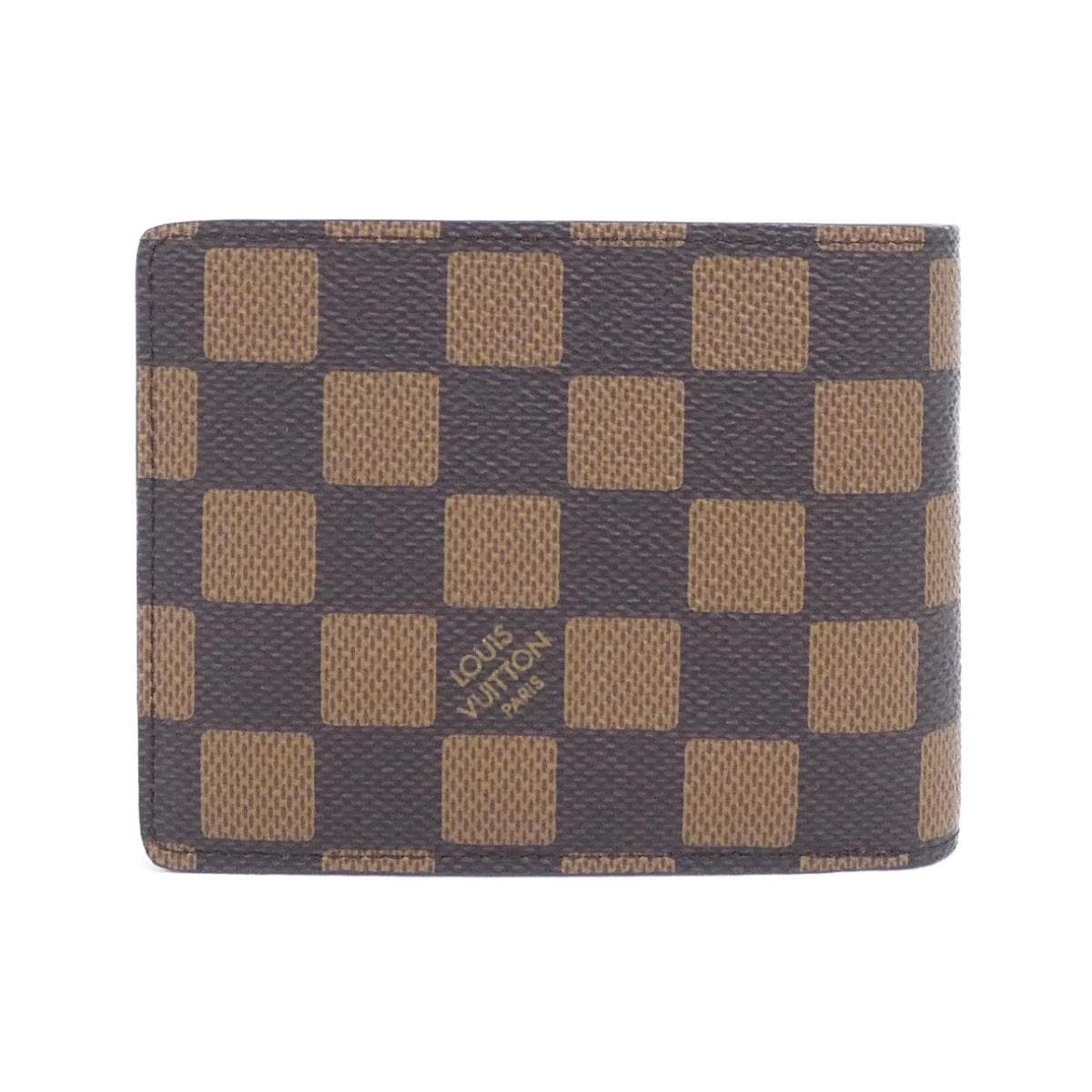 【未使用品】ルイヴィトン　ダミエ　フレンドシップ　ポルトフォイユ　ミュルティプル　Ｎ４０７７７　財布