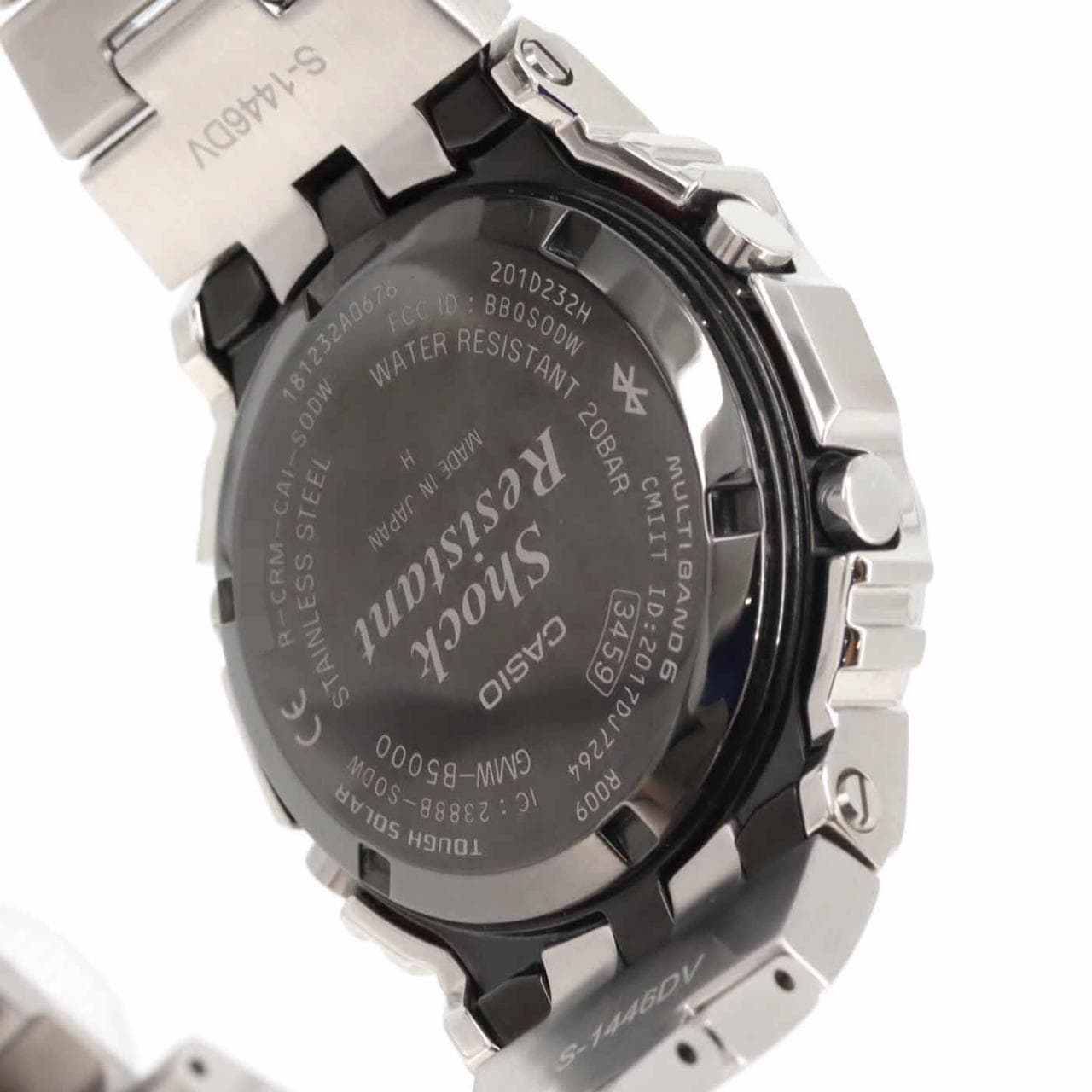 カシオ G-SHOCK 電波時計 GMW-B5000D-1JF SS ソーラークォーツ